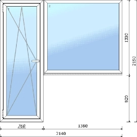 PVC aknad uksed Poolast