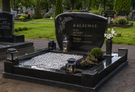 ANUBIS EESTI OÜ GRANITE MONUMENTS AND GRAVE SURROUNDS IN TALLINN