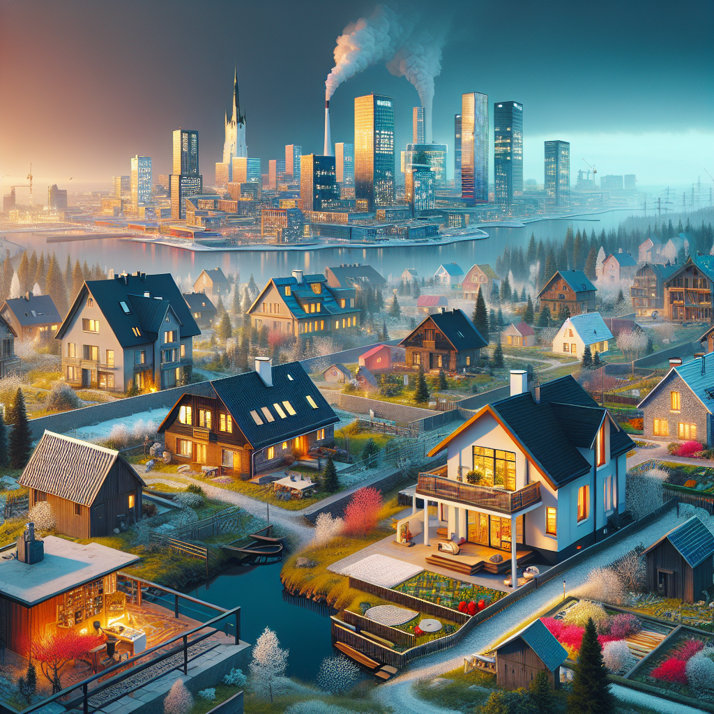 Millised on kõige populaarsemad elamupiirkonnad Eestis 2025. aastal?